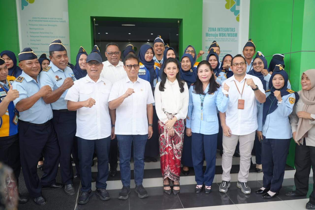 Target Jadi Rumah Sakit Modern; Menkes Resmikan Peletakan Batu Pertama Pengembangan RSUD Bobong dan Maba